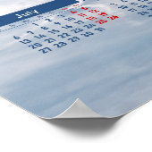 2026 Buran Sowjet-Shuttle Poster-Kalender Poster (Ecke)