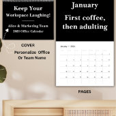 2026 Büro-Humor-Wandkalender Kalender