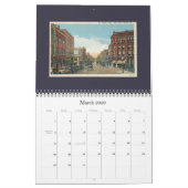 2026 Calendar Bristol VA TN Vintage postcard Kalender (Mär 2026)