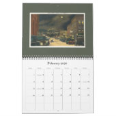 2026 Calendar Bristol VA TN Vintage postcard Kalender (Feb 2026)