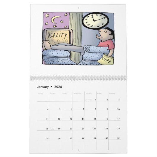 2026 calendar featuring artwork by Margaret Scott Kalender (Jan 2026)