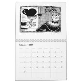 2026 calendar featuring artwork by Margaret Scott Kalender (Feb 2027)