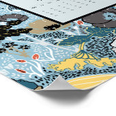 2026 Calendar Full Year Floral Butterflies Poster (Ecke)