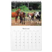 2026 Calendar Heathers Horses  Kalender (Mär 2026)