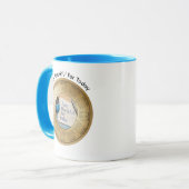 2026 Calendar I Am Thankful For Today Coffee Tasse (Vorderseite Links)