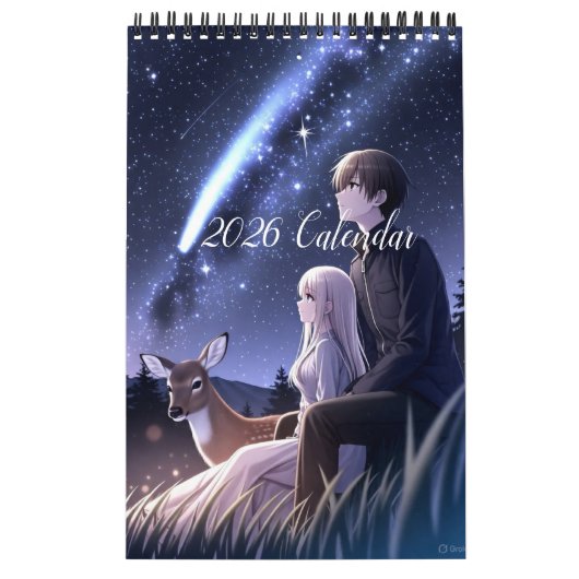 2026 Calendar (Images created by Grok) Kalender (Titelbild)