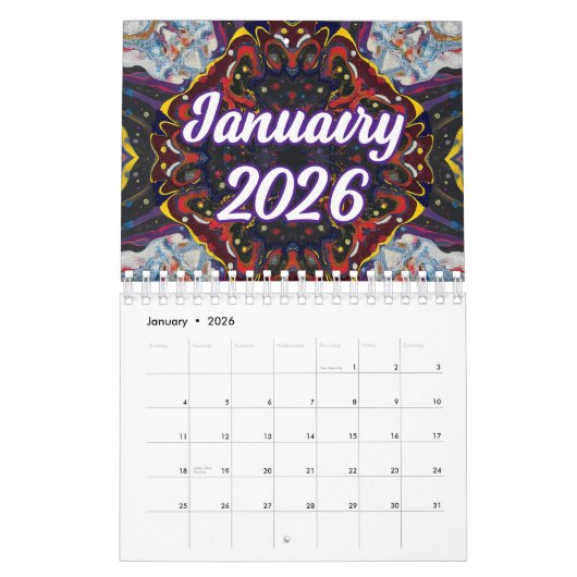 2026 calendar  kalender (Jan 2026)