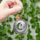 2026 Calendar Keychain Soccer Ball In Grass Schlüsselanhänger (Hand)