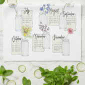 2026 Calendar Küche Handtuch Tee (Gefaltet)