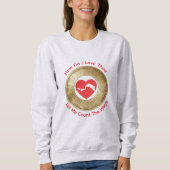 2026 Calendar Lovers How Do I Love Thee Sweatshirt (Vorderseite)