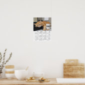 2026 Calendar, Monday Motivation - Office Fun Cats Poster (Küche)