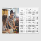 2026 Calendar Personalized Business Photo Magnet (Vorderseite)