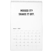 2026 Calendar Pickleball Funny Quotes Dink Paddle Kalender (Mär 2027)