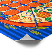 2026 Calendar - Pizza Calendar Poster (Ecke)