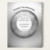 2026 Calendar Planner quote We Remember Moments Planer (Rückseite)