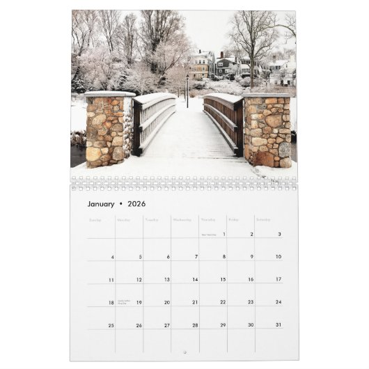 2026 Calendar - Plymouth, Massachusetts  Kalender (Jan 2026)