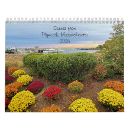 2026 Calendar - Plymouth, Massachusetts Kalender