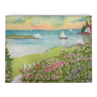 2026 Calendar Roseann Meserve Watercolor Artist Kalender