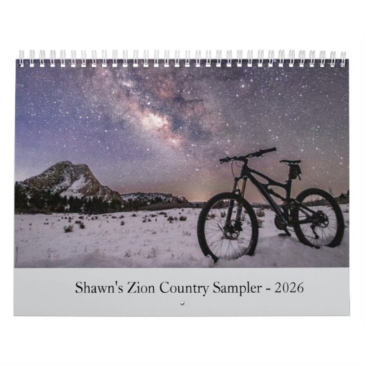 2026 Calendar - Shawn's Zion Country Sampler Kalender (Titelbild)