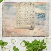 2026 Calendar Towel Inspirational Psalm 139 Geschirrtuch (Gefaltet)