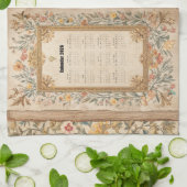 2026 Calendar Towel Ten Commandments Monastic  Geschirrtuch (Gefaltet)