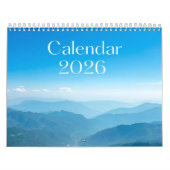 2026 Calm Calendar — Minimalist Soft Aesthetic Kalender (Titelbild)