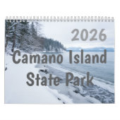 2026 Camano Island State Park Personalized Kalender (Titelbild)
