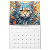2026 Cats Whimsical Fantasy Art Calendar Kalender (Jan 2027)