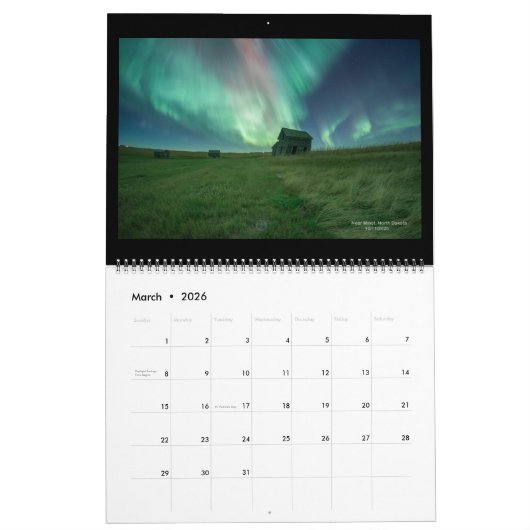 2026 CDSWXC Calendar by Josh Frye Kalender (Mär 2026)