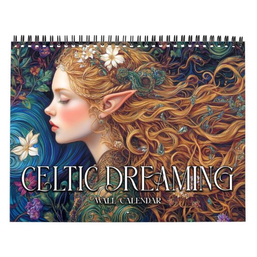2026 Celtic Dreaming Fantasy Art Calendar Kalender (Titelbild)