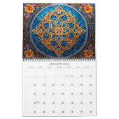 2026 Celtic Knot Calendar Kalender (Jan 2026)