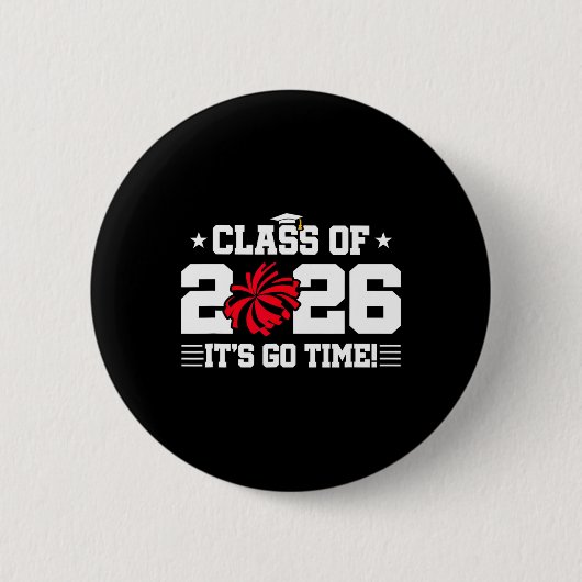 2026 Cheer Team - Cheerleading - Cheerleader - Man Button (Vorderseite)