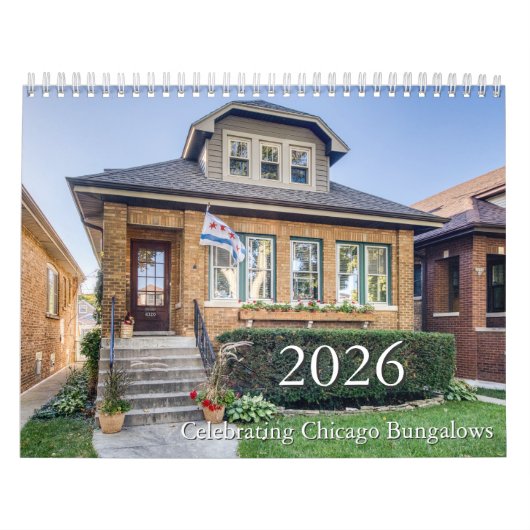 2026 Chicago Bungalow Association Calendar Kalender (Titelbild)
