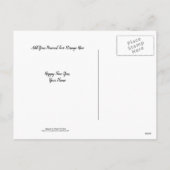 2026 Chinesisches Mondfest Feiertagspostkarte (Rückseite)