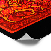 2026 Chinesisches Neujahr - Feier des Jahres des T Poster (Ecke)