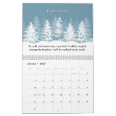 2026 Christliche Landschaften der KJV-Bibelschrift Kalender (Jan 2027)