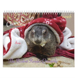 2026 Claras Groundhog-Kenderkalender G Kalender