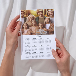 2026 Classic Full Bleed Calendar with Foto Magnet
