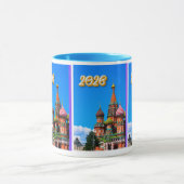 “2026 – Colors of Moscow” Tasse (Zentrum)