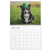 2026 Corgi-Kalender | 12-Monatiger Wandkalender (Mär 2027)
