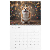 2026 Corgi-Kalender | 12-Monatiger Wandkalender (Jan 2027)