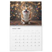 2026 Corgi-Kalender – 12-Monatiger Wandkalender (Jan 2027)