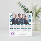 2026 Corporate Foto Kalender Weihnachten (Stehend Vorderseite)