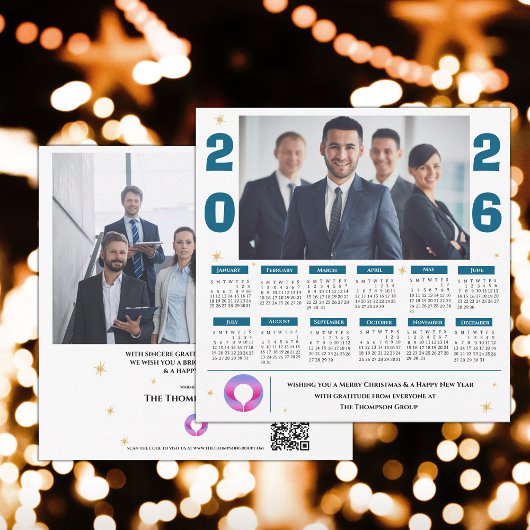 2026 Corporate Foto Kalender Weihnachten