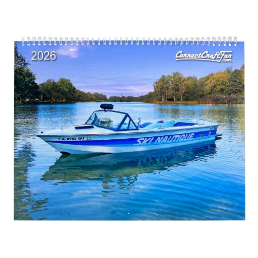 2026 CorrectCraftFan.com Annual Calendar Kalender (Titelbild)