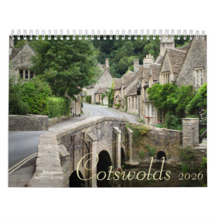 2026 Cotswolds Städtefotografie Kalender