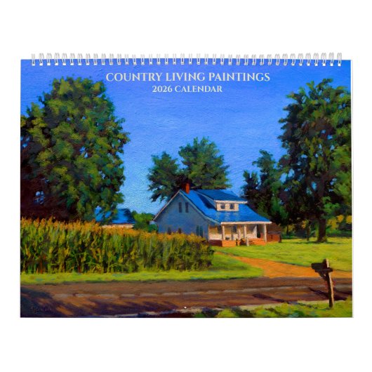 2026 Country Living Painting Calendar Kalender (Titelbild)