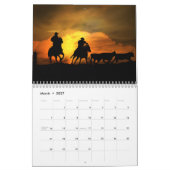 2026 Cowboy Country Western Calendar Kalender (Mär 2027)