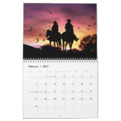 2026 Cowboy Country Western Calendar Kalender (Feb 2027)