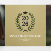 2026 Crest Multi Photo Tri-Fold Ankündigung (Innenseite Mitte)